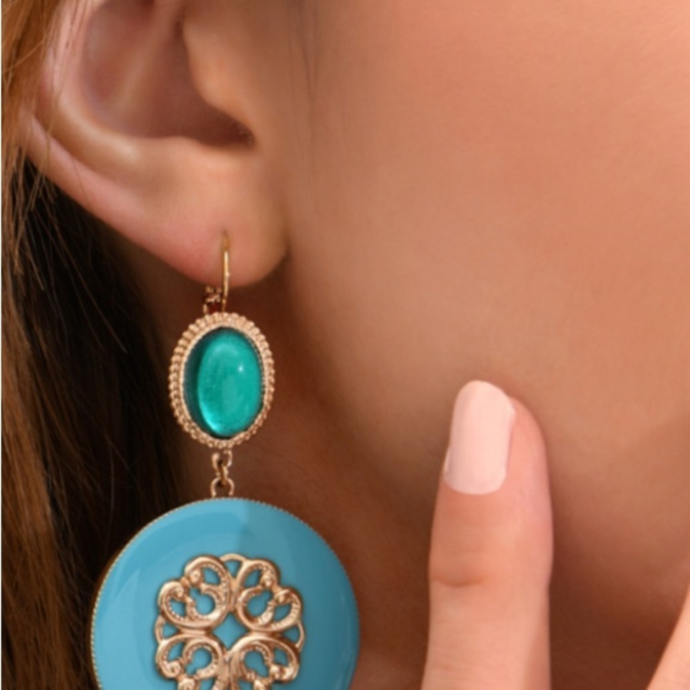 NWOT Satellite Paris earrings from the Amelita collection